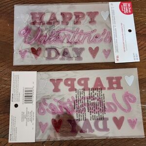 🎉5/$10 Valentine's Day Gel Clings